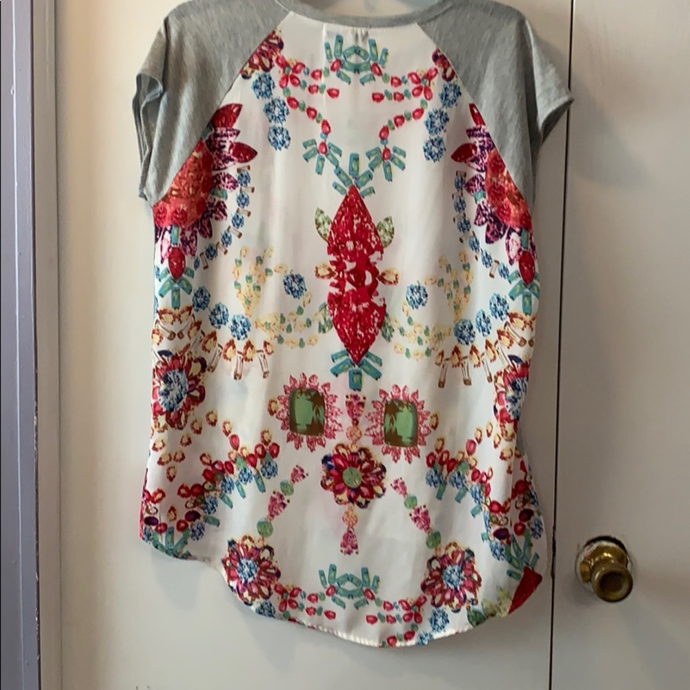 OVI Jeweled Patterned High Lo Top Sz Medium - Picture 6 of 6